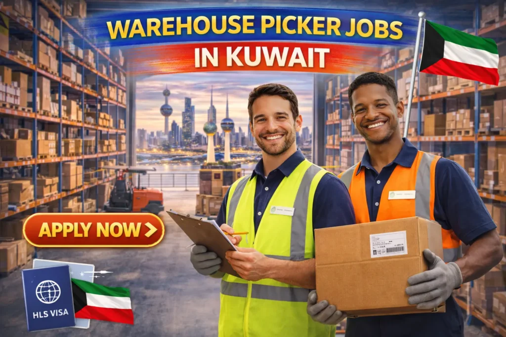 Warehouse Picker Jobs in Kuwait with Visa Sponsorship 2026