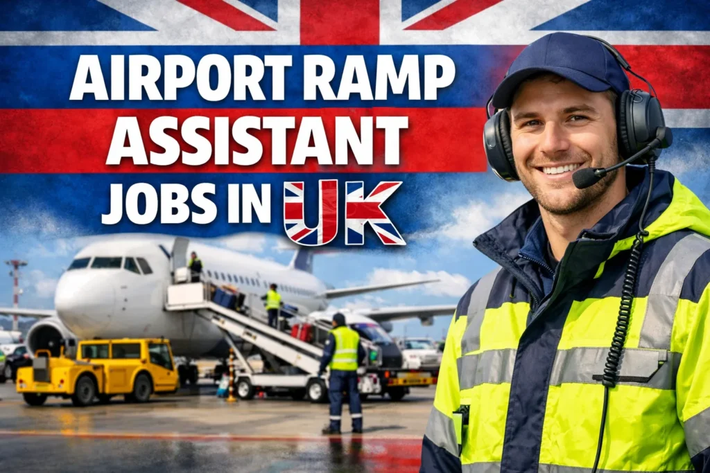 Airport Ramp Assistant Jobs in UK with Visa Sponsorship 2026