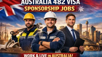 Australia 482 Visa Sponsorship Jobs 2026: Apply Now