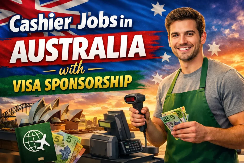 Cashier Jobs in Australia with Visa Sponsorship 2026