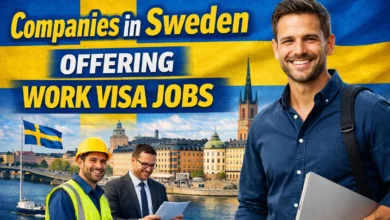 Companies in Sweden Offering Work Visa Jobs 2026