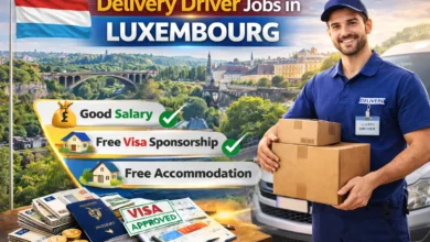 Delivery Driver Jobs in Luxembourg with Visa Sponsorship 2026
