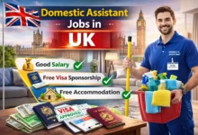 Domestic Assistant Jobs in UK with Visa Sponsorship 2026