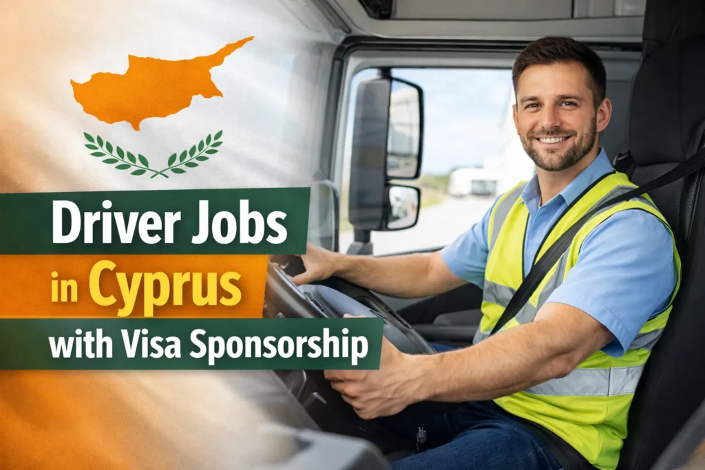 Driver Jobs in Cyprus with Visa Sponsorship 2026