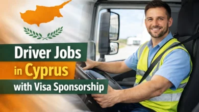 Driver Jobs in Cyprus with Visa Sponsorship 2026