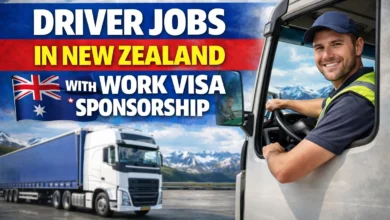 Driver Jobs in New Zealand with Work Visa Sponsorship 2026