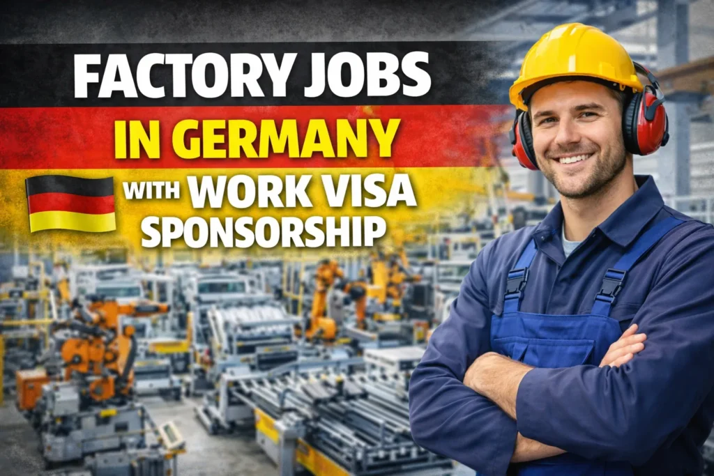 Factory Jobs in Germany with Work Visa Sponsorship 2026