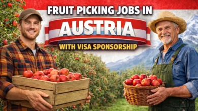 Fruit Picking Jobs in Austria with Visa Sponsorship 2026
