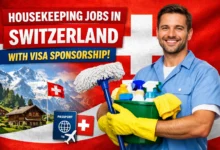 Housekeeping Jobs in Switzerland with Visa Sponsorship 2026