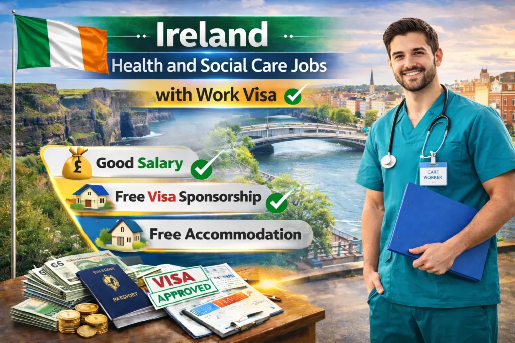 Ireland Health and Social Care Jobs with Work Visa 2026: Apply Now