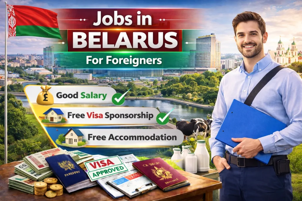 Jobs in Belarus For Foreigners with Visa Sponsorship 2026