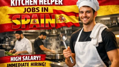 Kitchen Helper Jobs in Spain with Visa Sponsorship 2026
