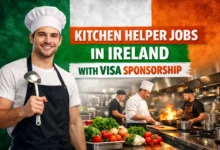 Kitchen Helper Jobs in Ireland with Visa Sponsorship 2026