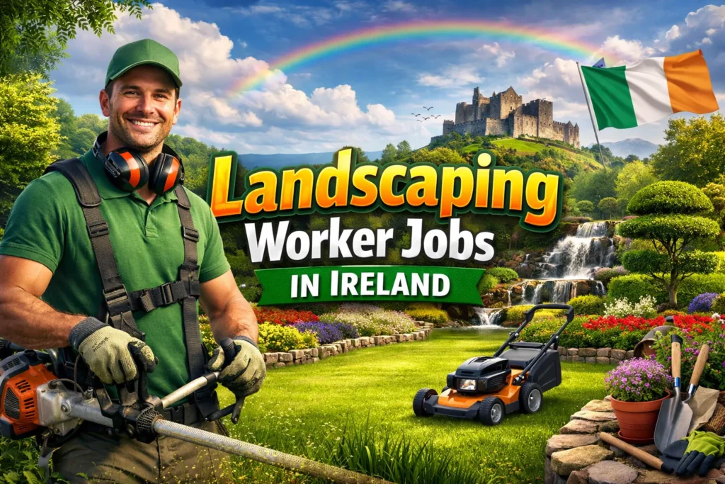 Landscaping Worker Jobs in Ireland with Visa Sponsorship 2026