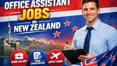 Office Assistant Jobs in New Zealand with Visa Sponsorship 2026