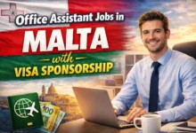 Office Assistant Jobs in Malta with Visa Sponsorship 2026