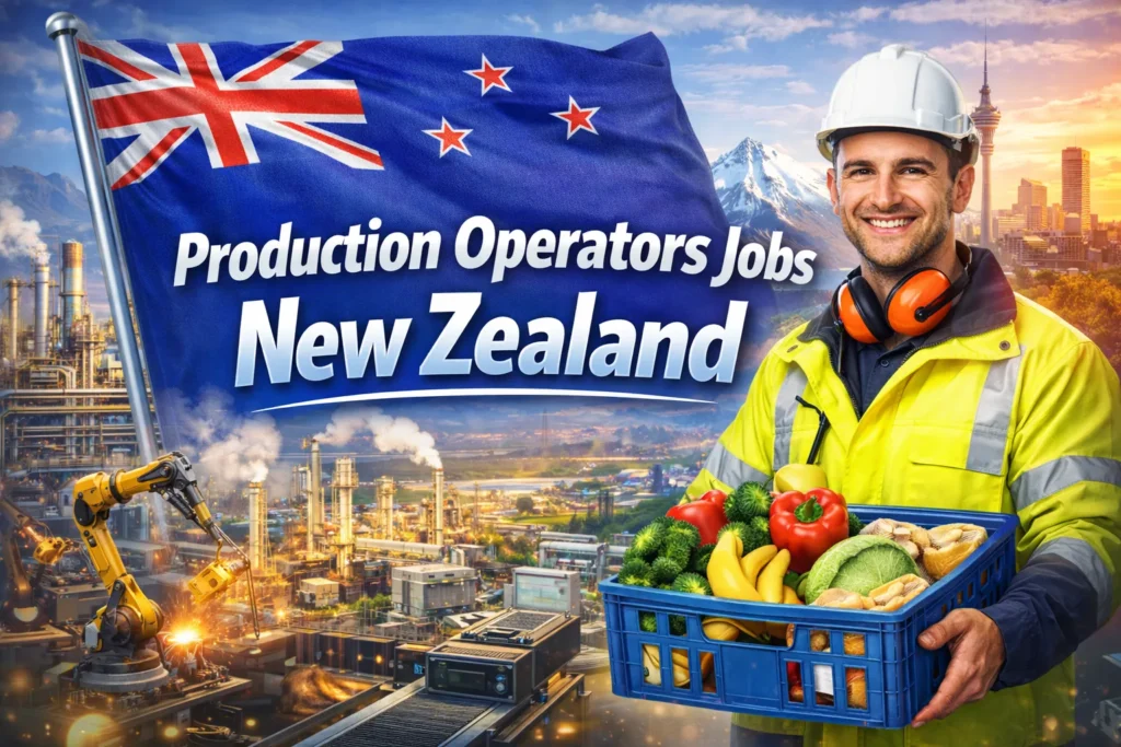 Production Operators Jobs in New Zealand with Visa Sponsorship 2026