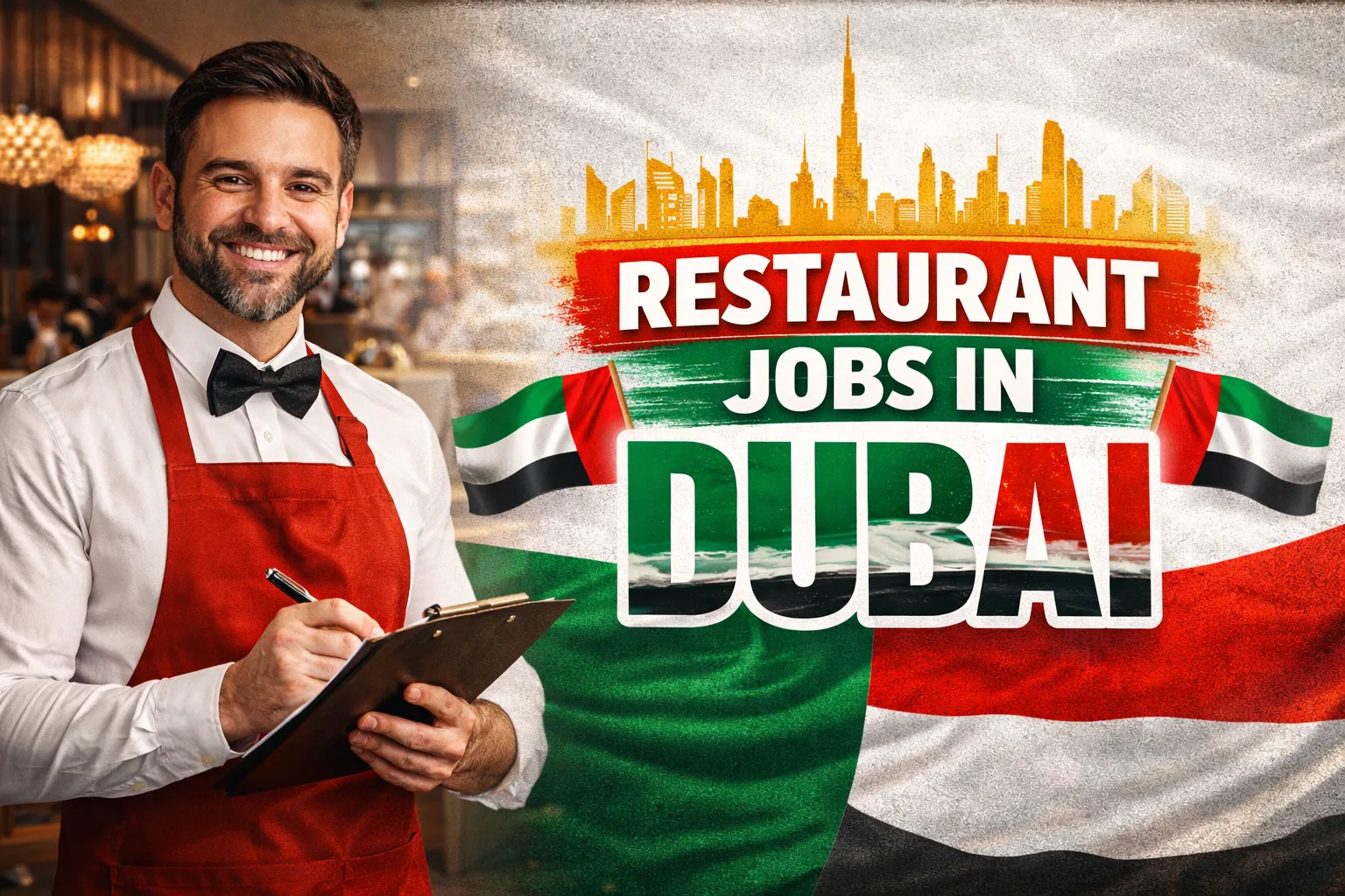 Restaurant Jobs in Dubai with Visa Sponsorship 2026