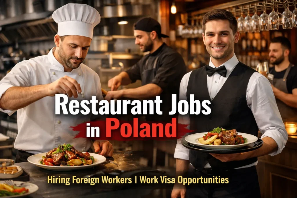 Restaurant Jobs in Poland with Visa Sponsorship 2026