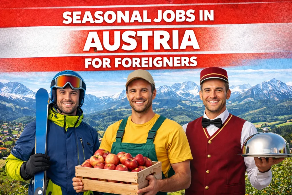 Seasonal Jobs in Austria for Foreigners with Visa Sponsorship 2026