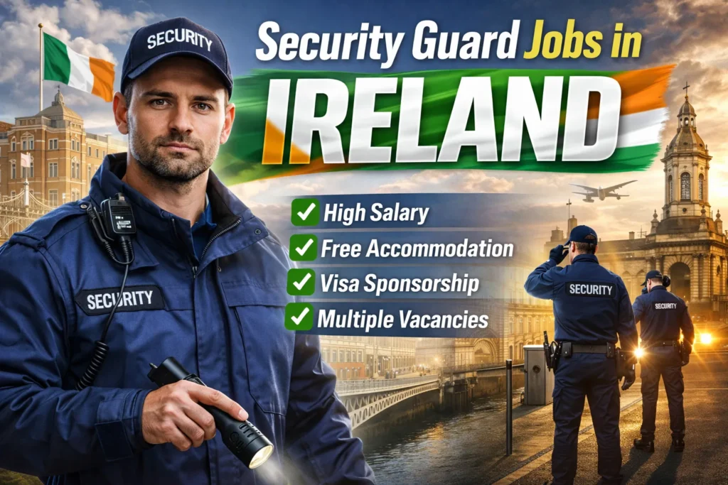Security Guard Jobs in Ireland with Work Visa Sponsorship 2026