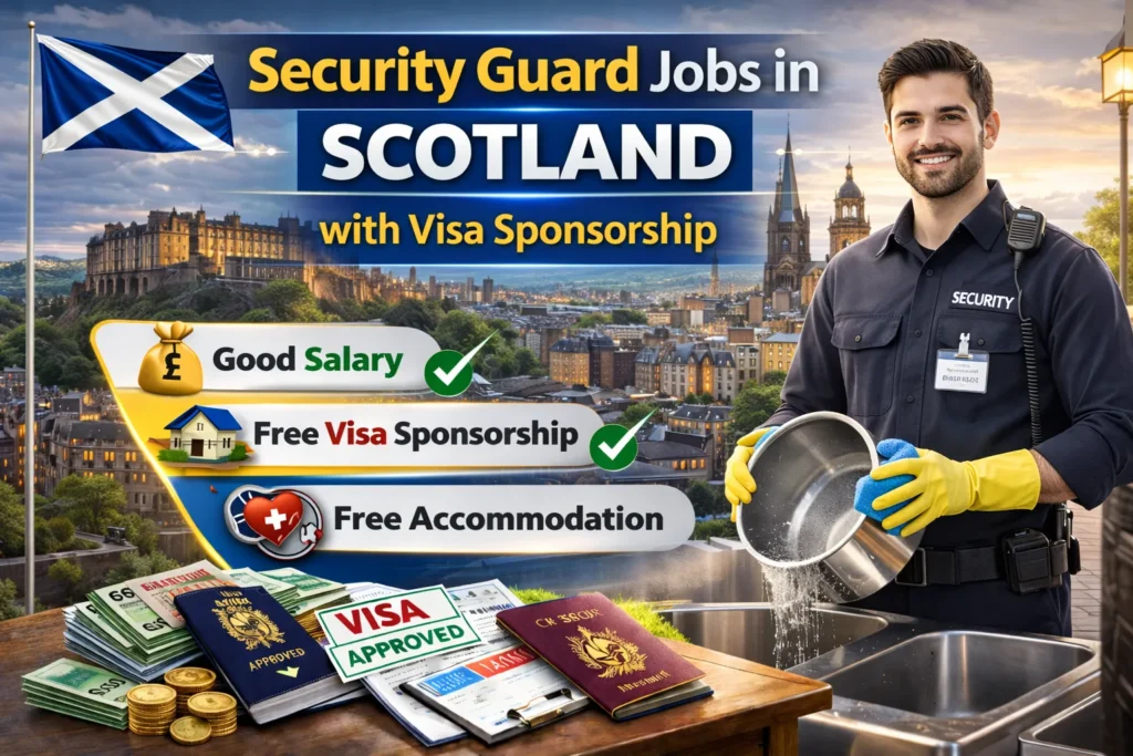 Security Guard Jobs in Scotland with Visa Sponsorship 2026