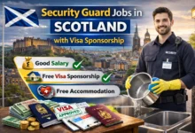 Security Guard Jobs in Scotland with Visa Sponsorship 2026