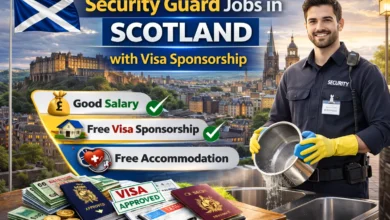 Security Guard Jobs in Scotland with Visa Sponsorship 2026