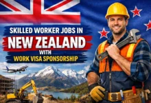 Skilled Worker Jobs in New Zealand with Work Visa Sponsorship 2026
