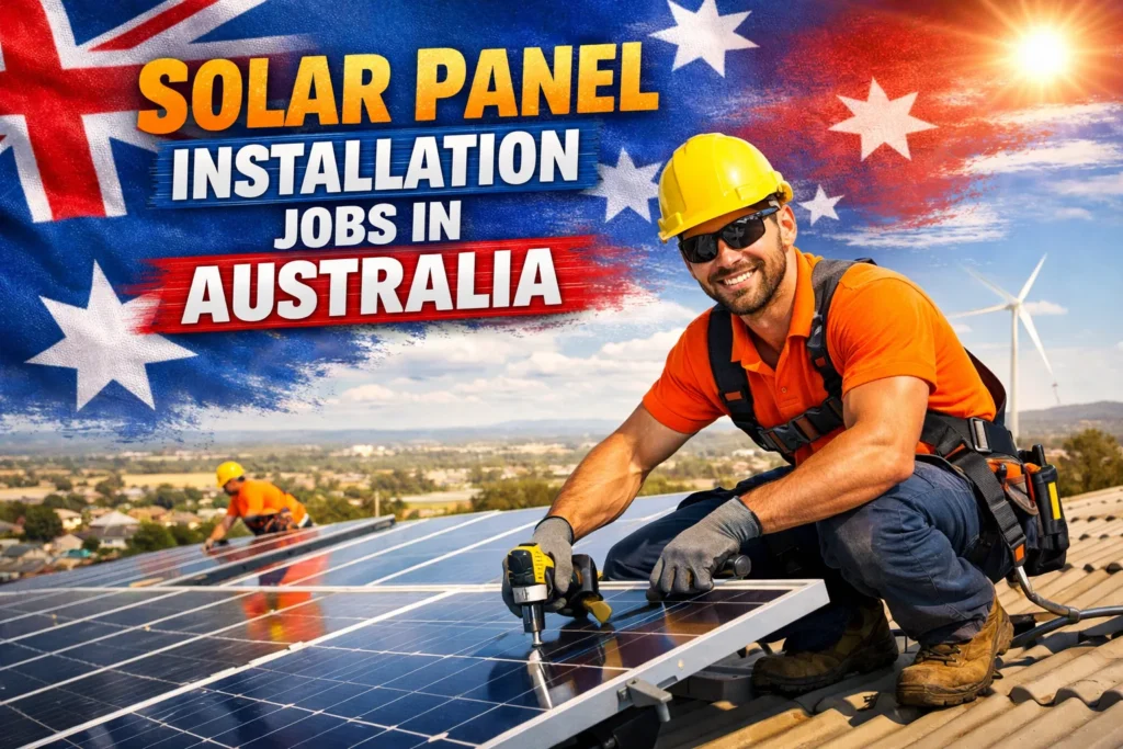 Solar Panel Installation Jobs in Australia with Visa Sponsorship 2026