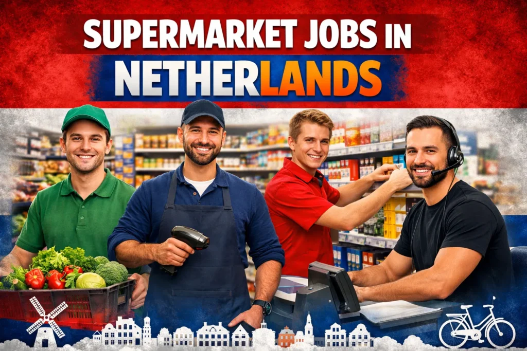 Supermarket Jobs in Netherlands with Visa Sponsorship 2026