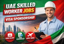 UAE Skilled Worker Jobs with Visa Sponsorship 2026