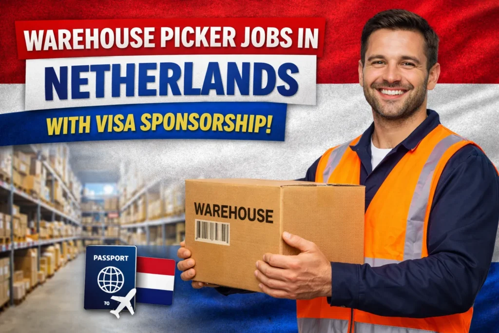 Warehouse Picker Jobs in Netherlands with Visa Sponsorship 2026