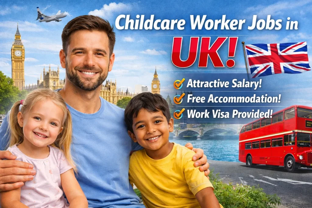 Childcare Worker Jobs in UK with Visa Sponsorship 2026