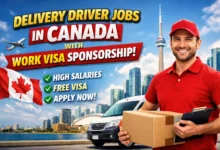 Delivery Driver Jobs in Canada with Work Visa Sponsorship 2026