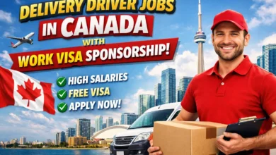 Delivery Driver Jobs in Canada with Work Visa Sponsorship 2026