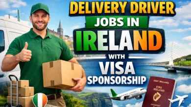Delivery Driver Jobs in Ireland with Visa Sponsorship 2026