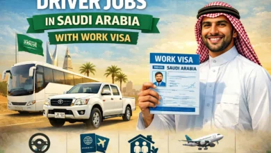 Driver Jobs in Saudi Arabia with Work Visa 2026
