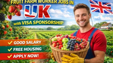 Fruit Farm Worker Jobs in UK with Visa Sponsorship 2026