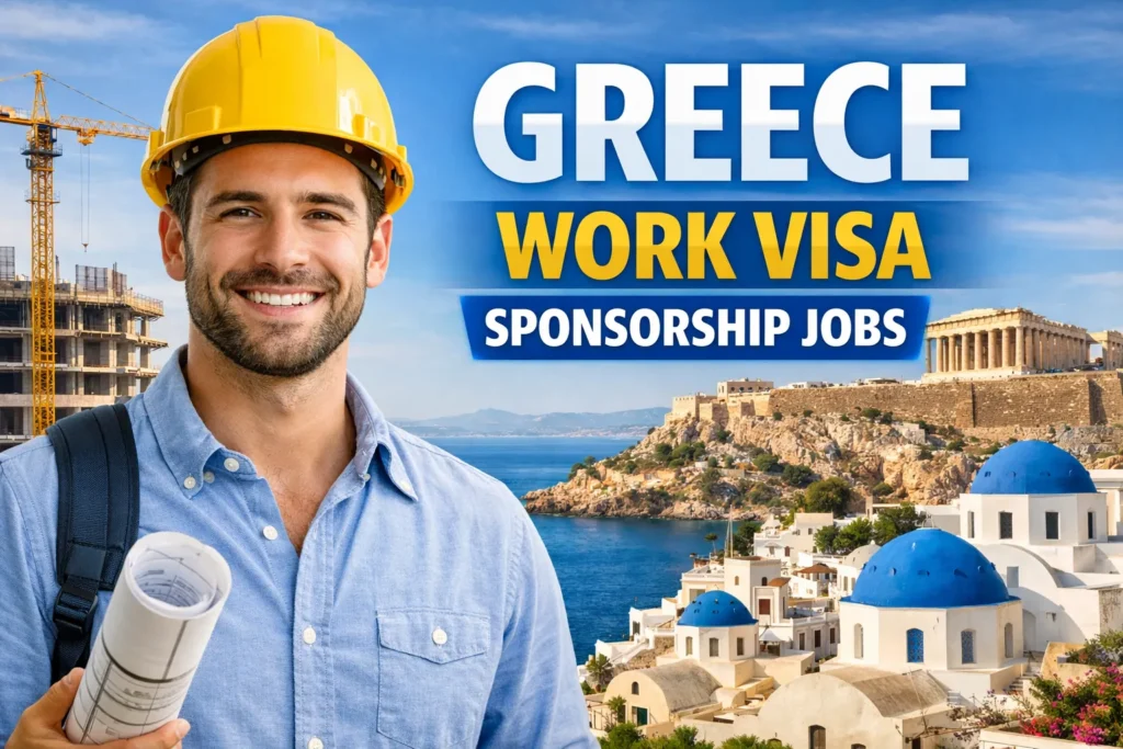 Greece Work Visa Sponsorship Jobs 2026 (EUR 2,500 to EUR 4,000 Monthly)