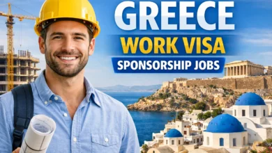 Greece Work Visa Sponsorship Jobs 2026 (EUR 2,500 to EUR 4,000 Monthly)
