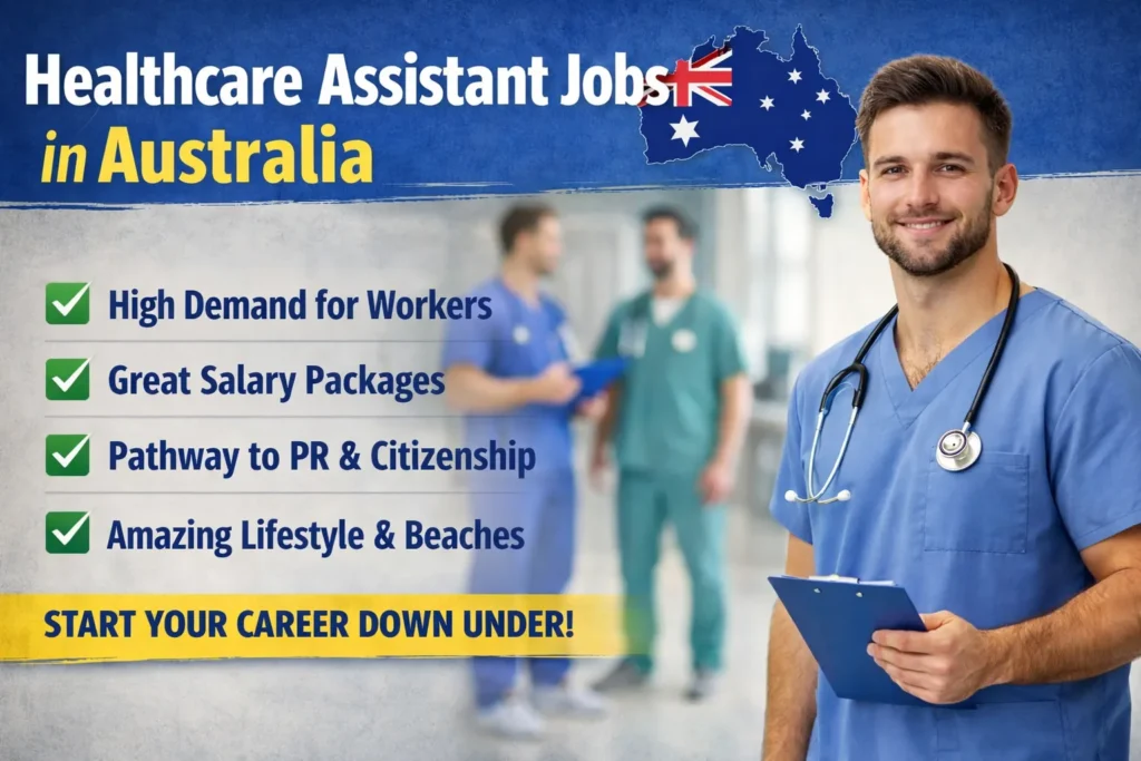 Healthcare Assistant Jobs in Australia with Visa Sponsorship 2026