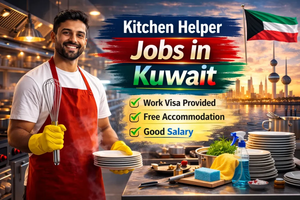Kitchen Helper Jobs in Kuwait with Visa Sponsorship 2026