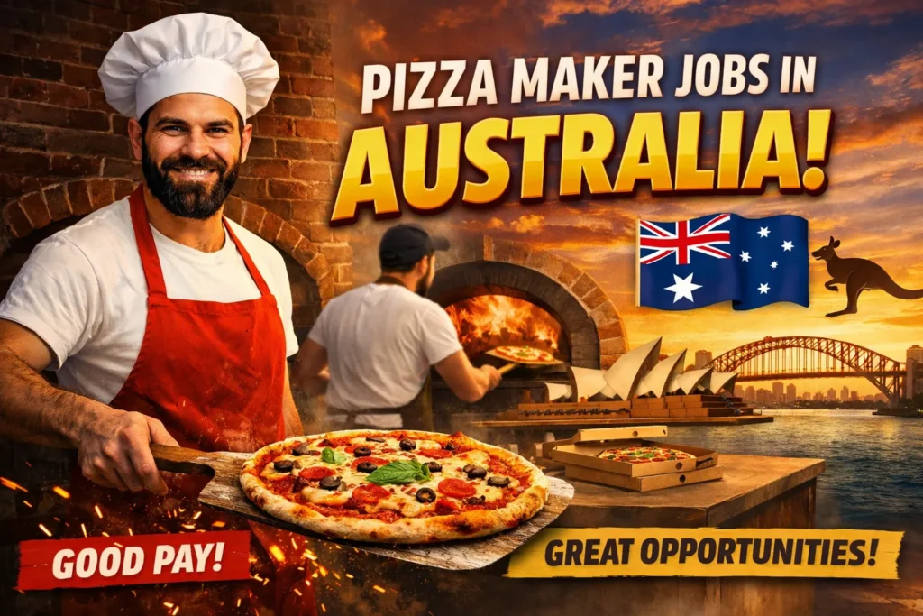 Pizza Maker Jobs in Australia with Visa Sponsorship 2026 (AUD 30 to AUD 35 Per Hour)