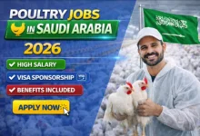Poultry Jobs in Saudi Arabia with Visa Sponsorship 2026