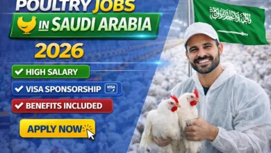 Poultry Jobs in Saudi Arabia with Visa Sponsorship 2026