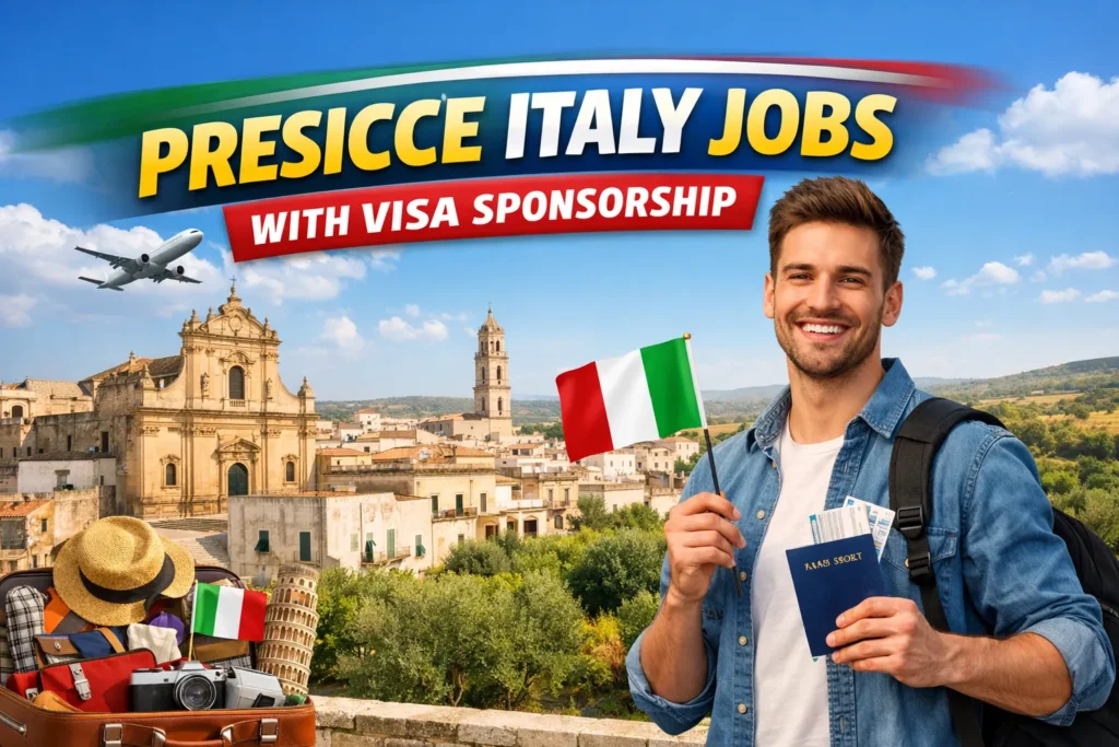 Presicce Italy Jobs with Visa Sponsorship 2026