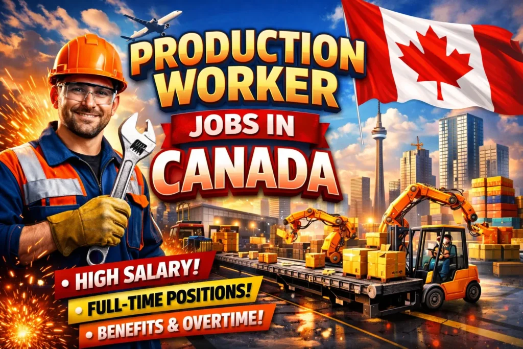 Production Worker Jobs in Canada with Visa Sponsorship 2026