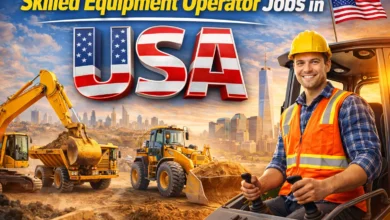 Skilled Equipment Operator Jobs in USA with Visa Sponsorship 2026