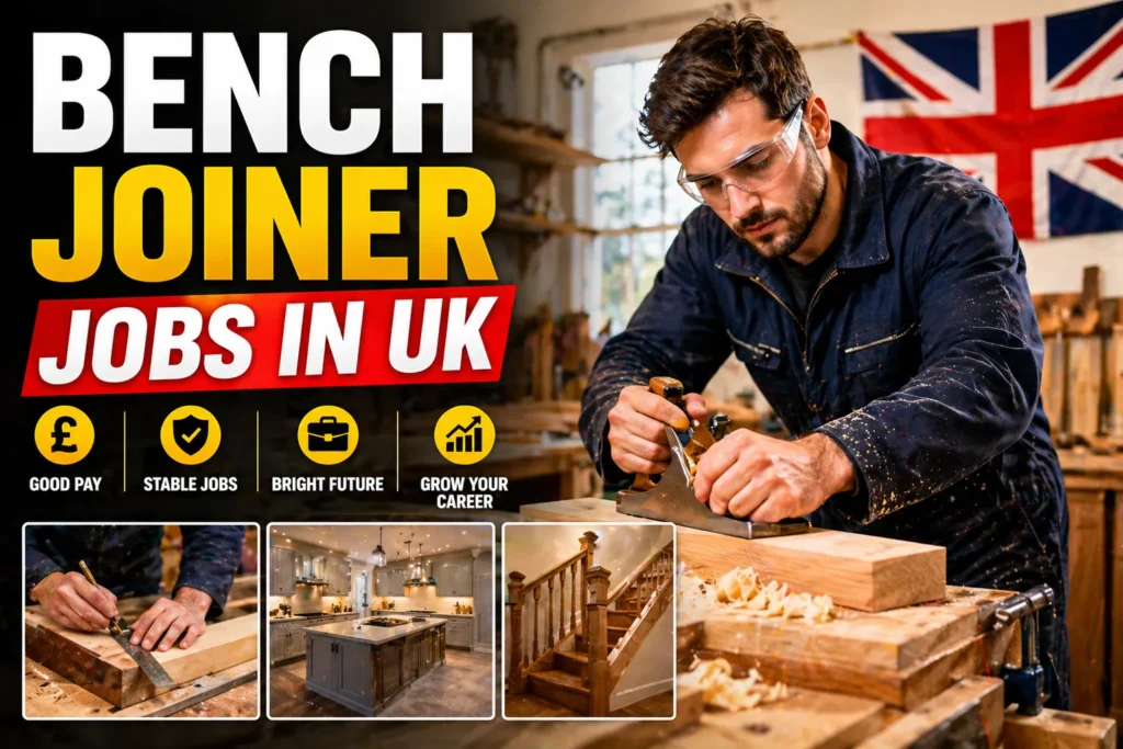 Bench Joiner Jobs in UK with Visa Sponsorship 2026